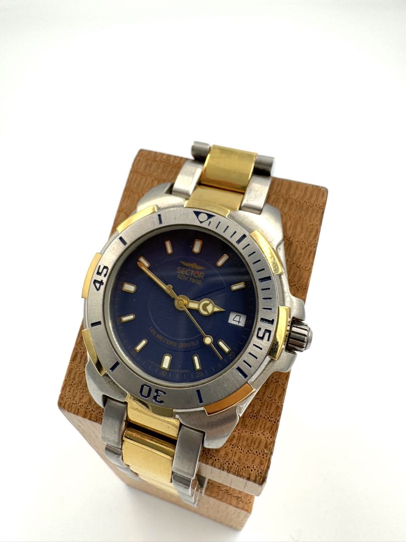 Sector Analog Quartz Men Adv7500 Watch For Parts