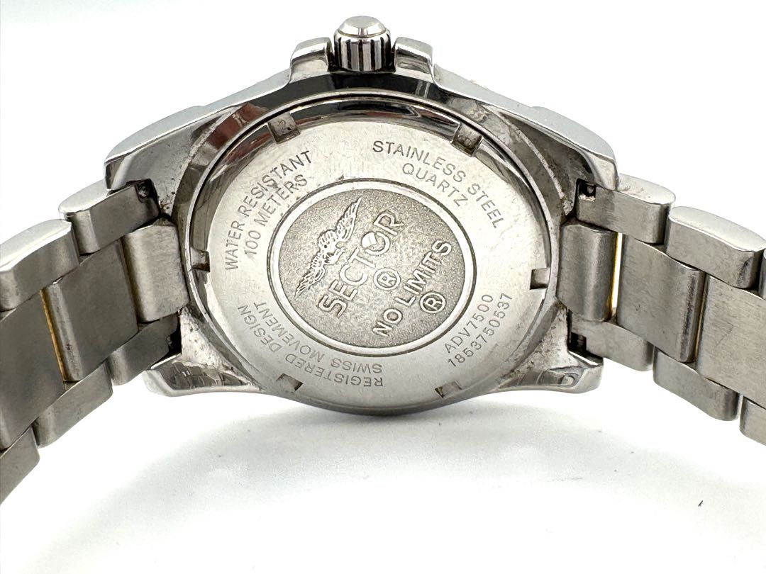 Sector Analog Quartz Men Adv7500 Watch For Parts