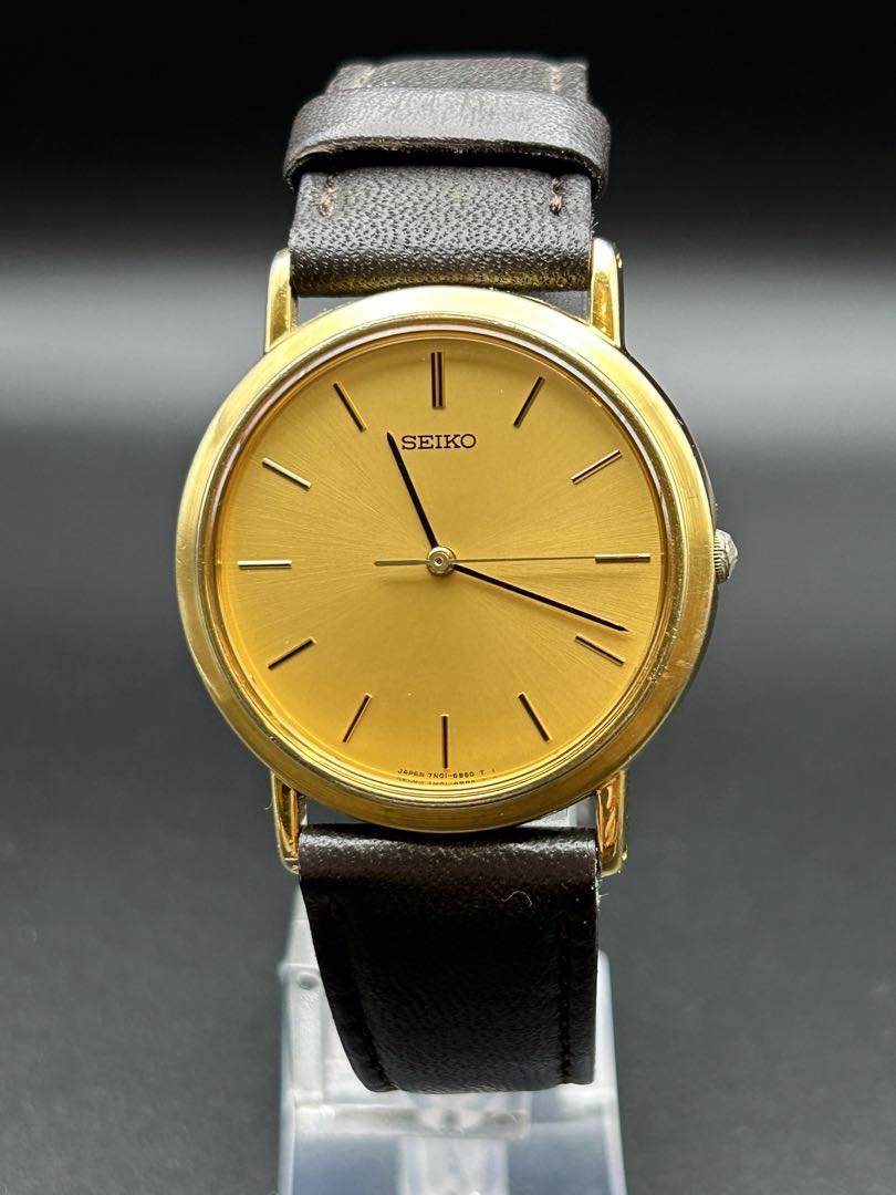 Seiko 7N01-6B20 Analog Quartz Men