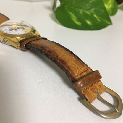 Snoopy Analog Quartz Women 希少 レトロ スヌーピー Watch