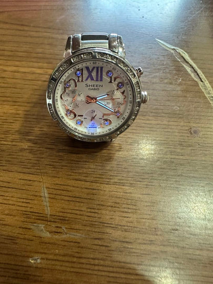 CASIO SHEEN SHE-3036 Analog Quartz Women