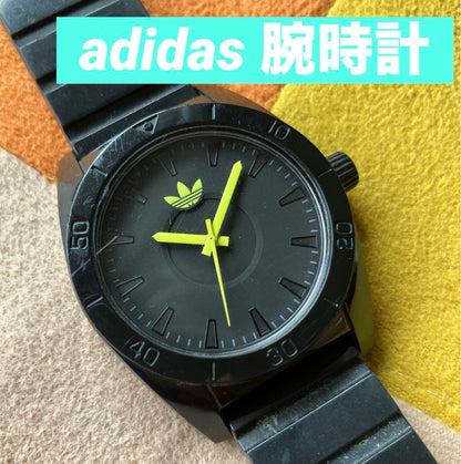Adidas Analog Quartz Men アディダス Watch 黒系