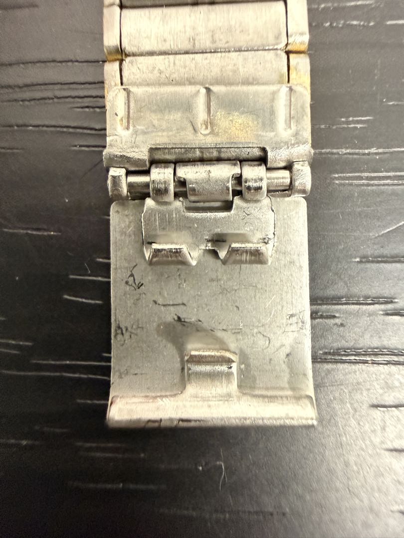 Lemand Analog Quartz Women レマンド レトロ品 Watch ゴールド系 コンビベルト [For Parts / Junk]
