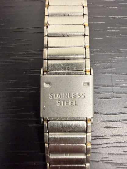 Lemand Analog Quartz Women レマンド レトロ品 Watch ゴールド系 コンビベルト [For Parts / Junk]