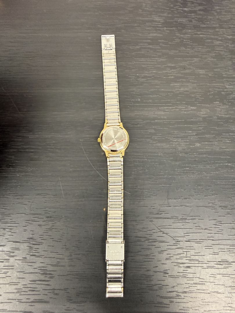 Lemand Analog Quartz Women レマンド レトロ品 Watch ゴールド系 コンビベルト [For Parts / Junk]