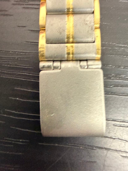 Lemand Analog Quartz Women レマンド レトロ品 Watch ゴールド系 コンビベルト [For Parts / Junk]