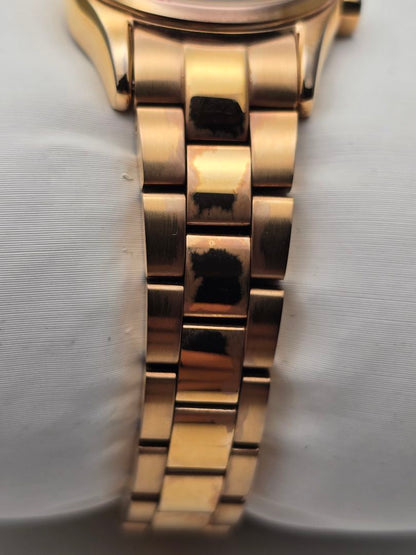 Furla Analog Quartz Women フルラ ゴールド Watch ピンク文字盤
