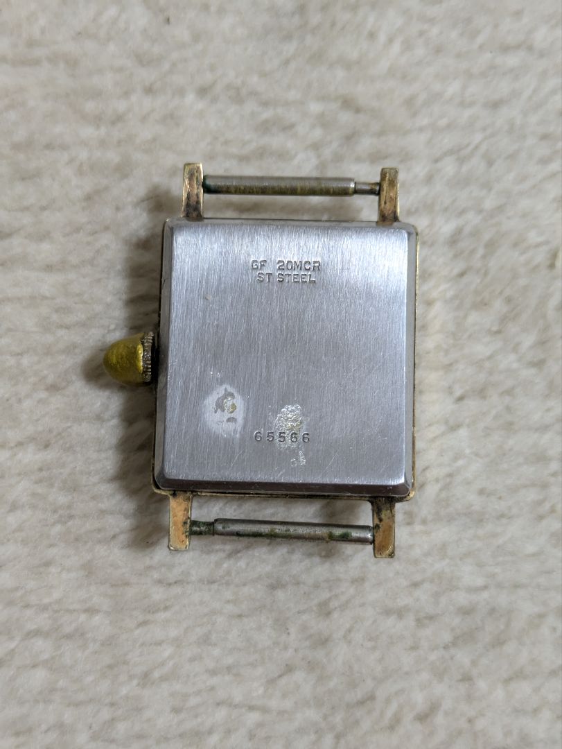 Hudson Analog Mechanical (Manual) Men ハドソン Manual Winding時計 17ジュエル スクエア