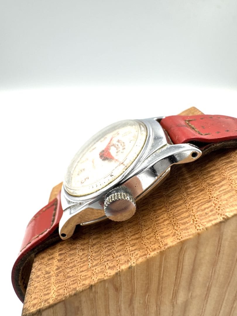Disney mickey Analog Mechanical (Manual) Women Vintage Mouse Us Time Manual Winding Watch For Parts
