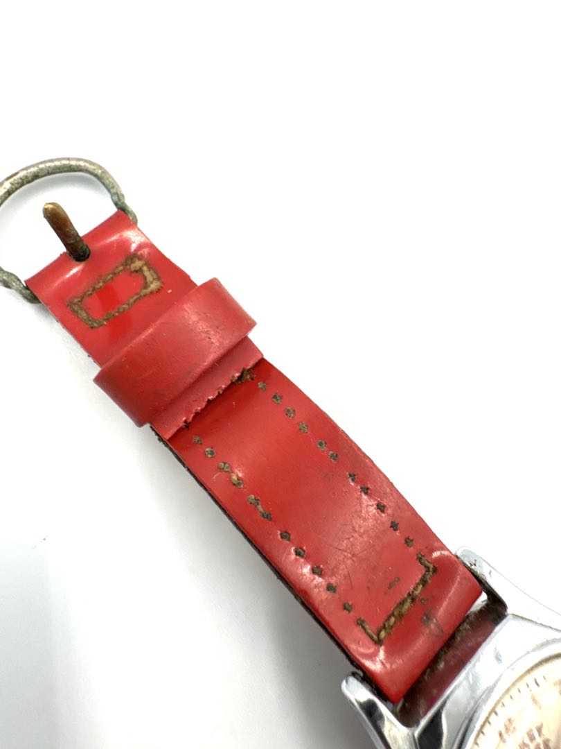 Disney mickey Analog Mechanical (Manual) Women Vintage Mouse Us Time Manual Winding Watch For Parts