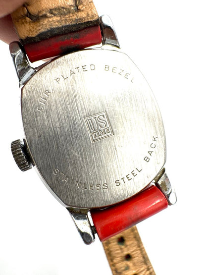 Disney mickey Analog Mechanical (Manual) Women Vintage Mouse Us Time Manual Winding Watch For Parts
