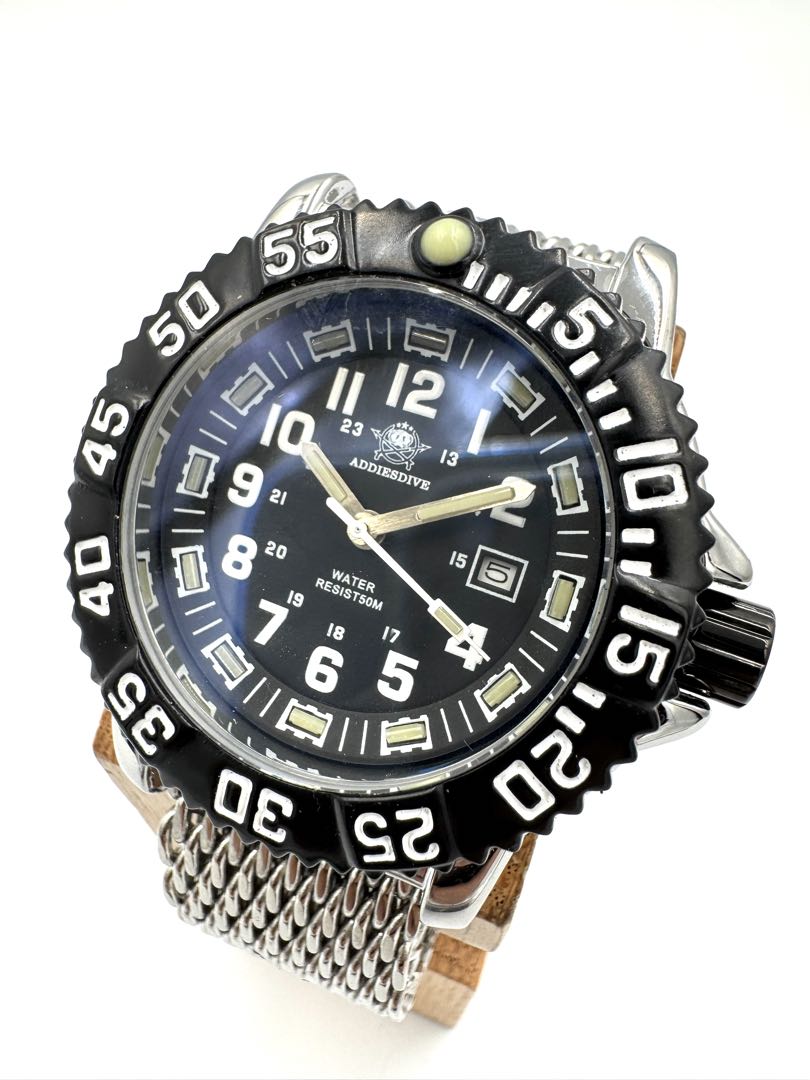 Addiesdive Analog Quartz Men Watch