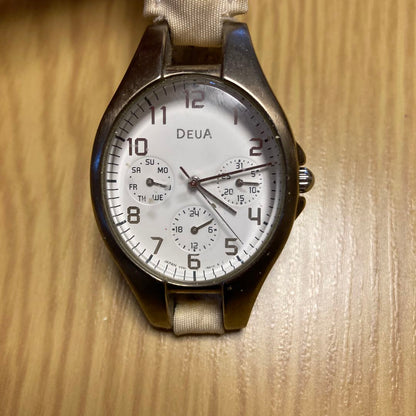 Seiko DEUA V33J-5A00 Analog Quartz Unisex Adults Wristwatch With Subdials, Battery Required