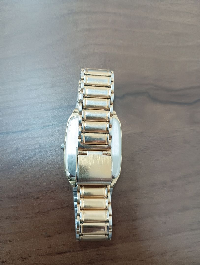 Junghans MEISTER Analog Quartz Men ユンハンス 稼働 ゴールドwatch