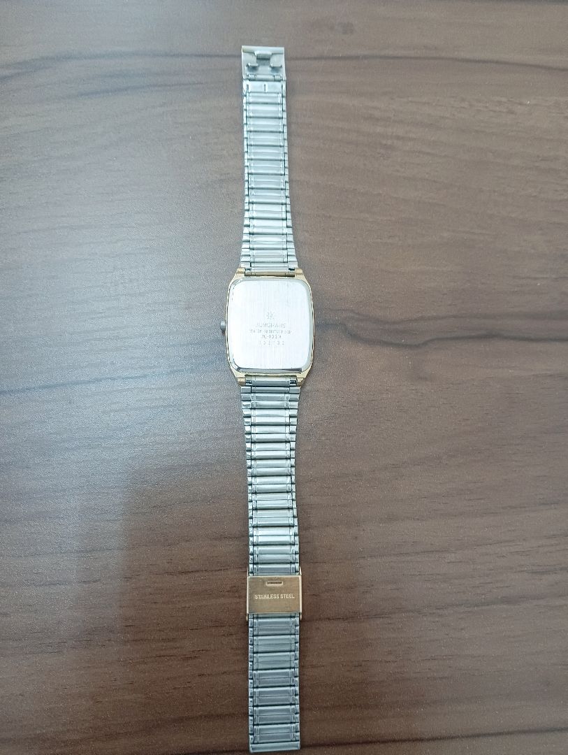 Junghans MEISTER Analog Quartz Men ユンハンス 稼働 ゴールドwatch