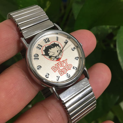 BETTY BOOP Analog Quartz Women ベティ・ブープ 希少 レトロ ベティ Watch