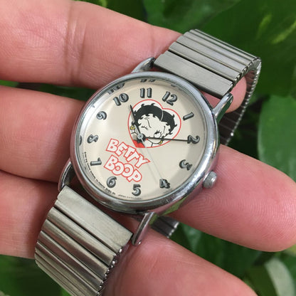 BETTY BOOP Analog Quartz Women ベティ・ブープ 希少 レトロ ベティ Watch