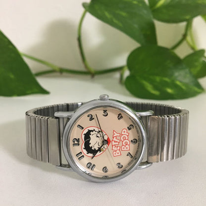 BETTY BOOP Analog Quartz Women ベティ・ブープ 希少 レトロ ベティ Watch