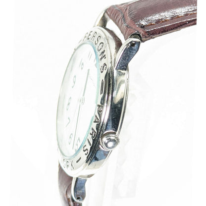 Persons Quartz V701-1P20 Analog Men Men'S Wristwatch With New Leather Strap