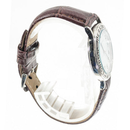 Persons Quartz V701-1P20 Analog Men Men'S Wristwatch With New Leather Strap