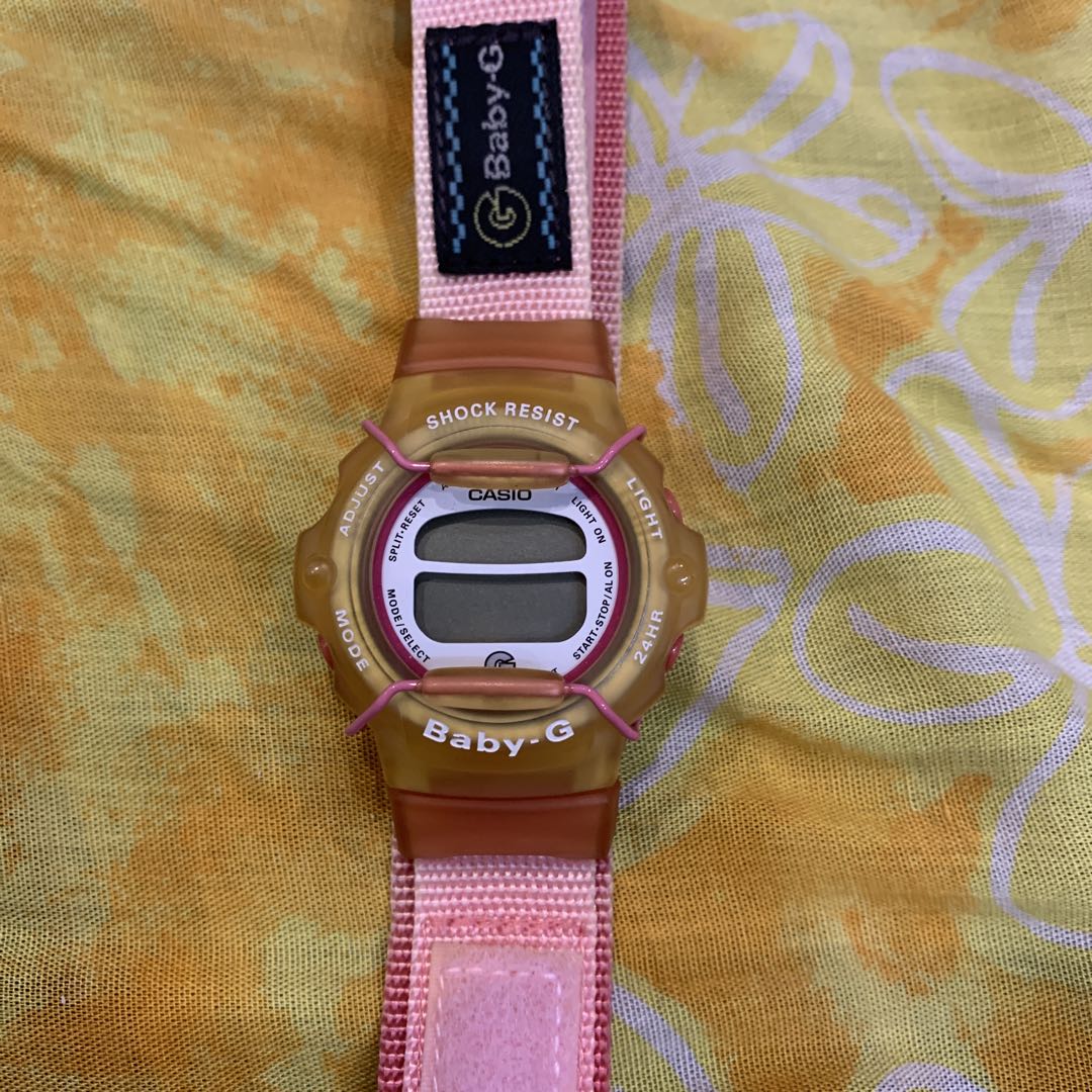 G-Shock Baby-G Digital Quartz Women ジーショック Casio Watch ピンク箱無し
