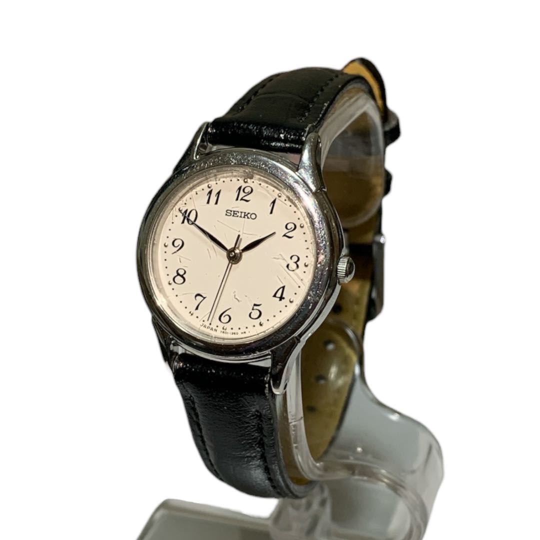 Seiko 7N01-6881 Analog Quartz Women Watch Operation Confirmed