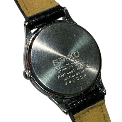 Seiko 7N01-6881 Analog Quartz Women Watch Operation Confirmed
