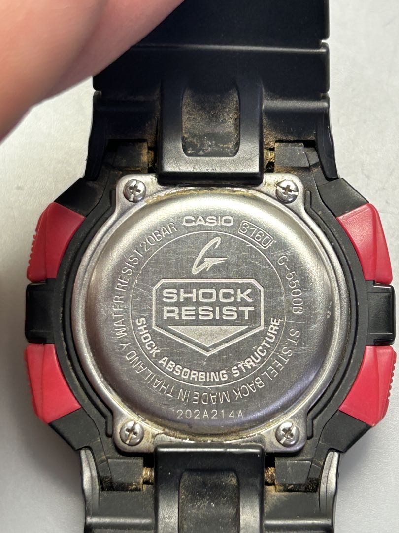 G-shock G-5500B Digital Quartz Men