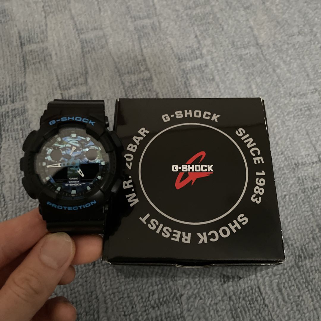 G-Shock Camouflage pattern Digital-Analog Quartz Men