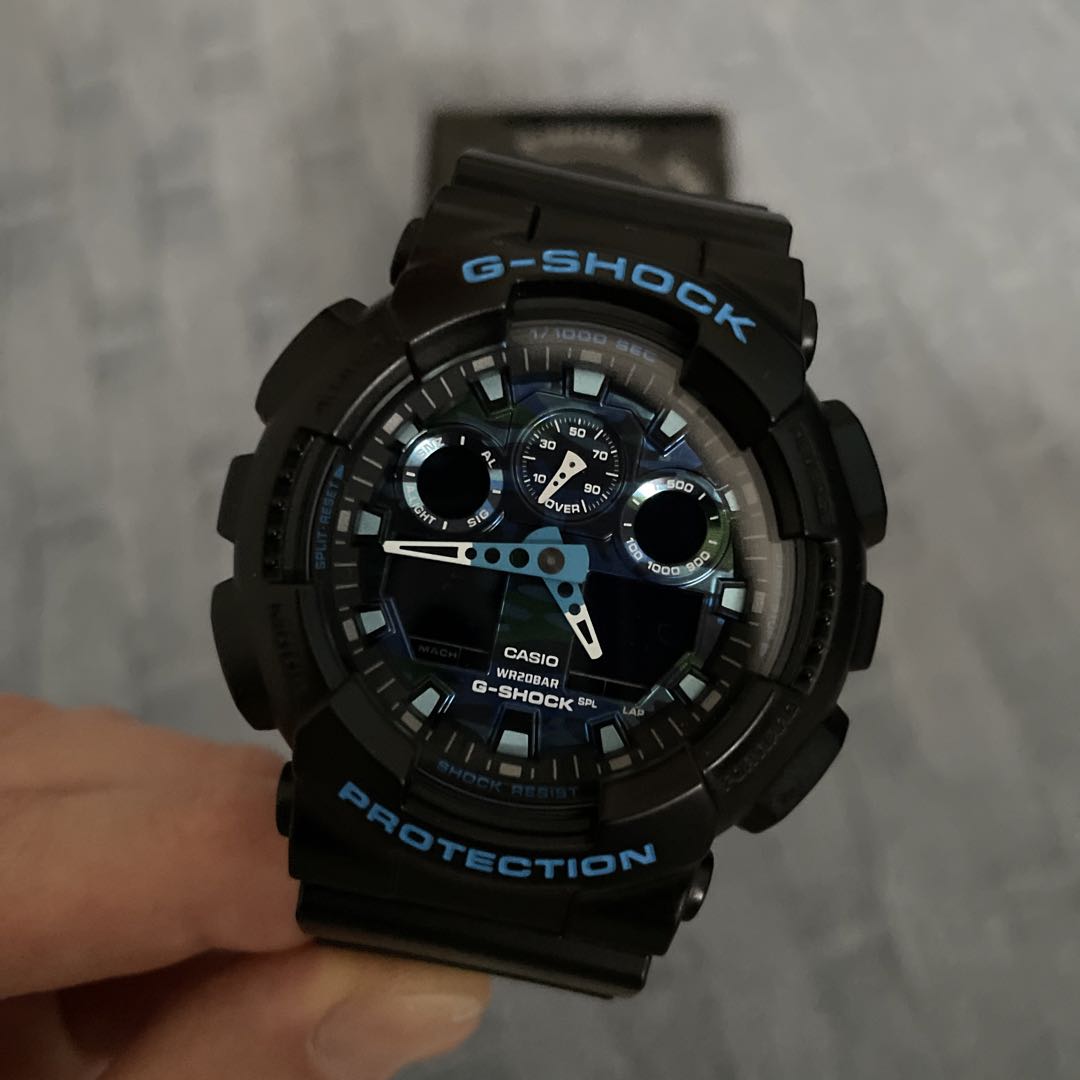 G-Shock Camouflage pattern Digital-Analog Quartz Men