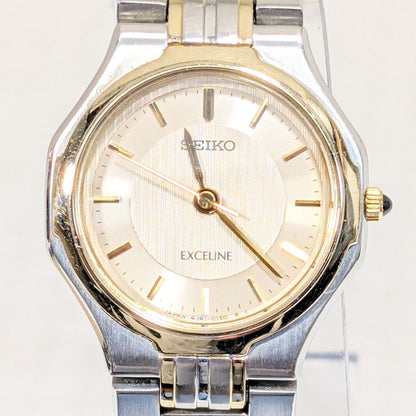 Seiko Exceline Analog Quartz Women Battery Replaced Working Item