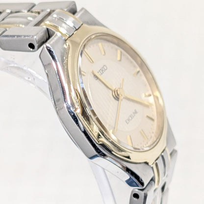 Seiko Exceline Analog Quartz Women Battery Replaced Working Item