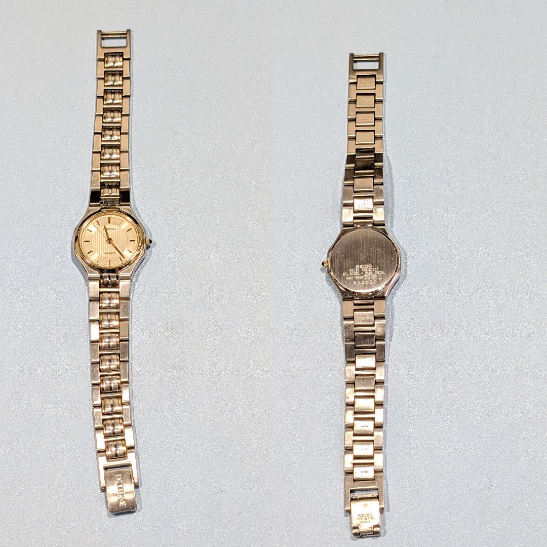 Seiko Exceline Analog Quartz Women Battery Replaced Working Item