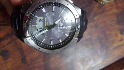 Casio Wave Ceptor WVA470 Digital-Analog Solar Men
