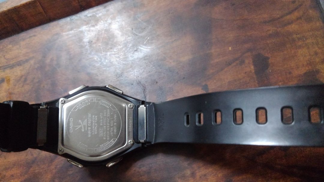 Casio Wave Ceptor WVA470 Digital-Analog Solar Men