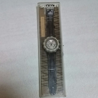 Swatch Black Ladder Analog Quartz Women