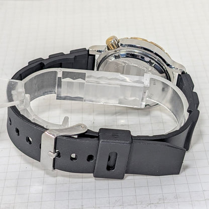 Casio MD718 Analog Quartz Men Diver Battery & Band Replaced Working Item