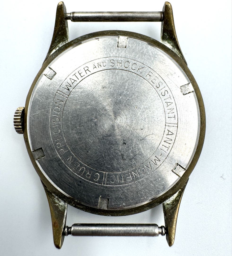 Gruen Analog Mechanical (Manual) Men Precision Manual Winding Watch For Parts