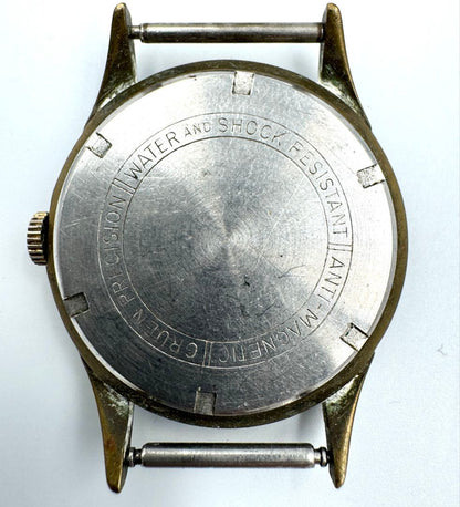 Gruen Analog Mechanical (Manual) Men Precision Manual Winding Watch For Parts