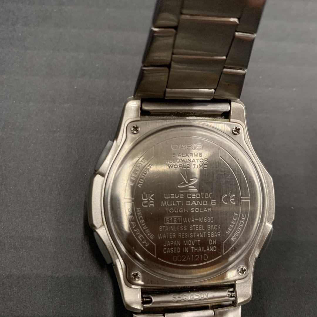 Casio Wave Ceptor WVA-M630 Digital-Analog Solar Men