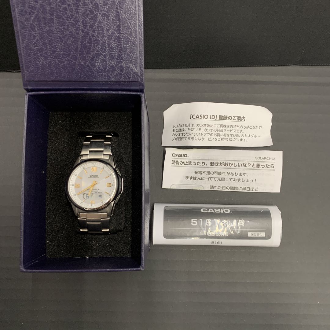 Casio Wave Ceptor WVA-M630 Digital-Analog Solar Men