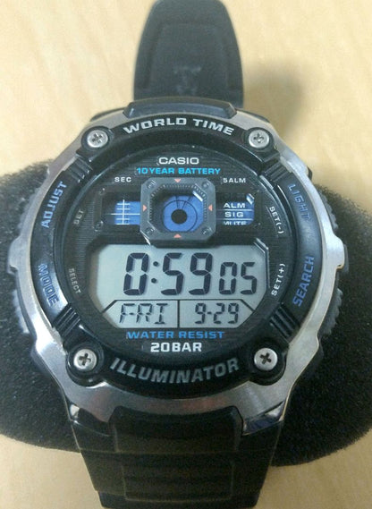 Casio Wald Time Digital Quartz Men