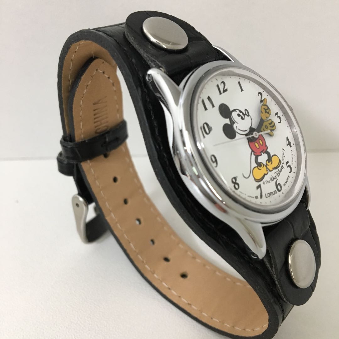 LORUS Analog Quartz Women ロラス 美品 希少 レトロ E ミッキー Watch