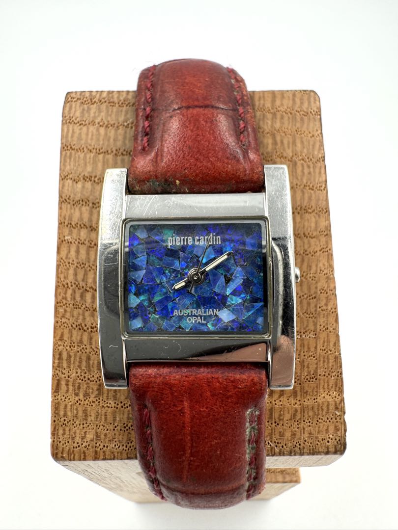 Pierre Cardin Analog Quartz Women Australian Opal Watch For Parts