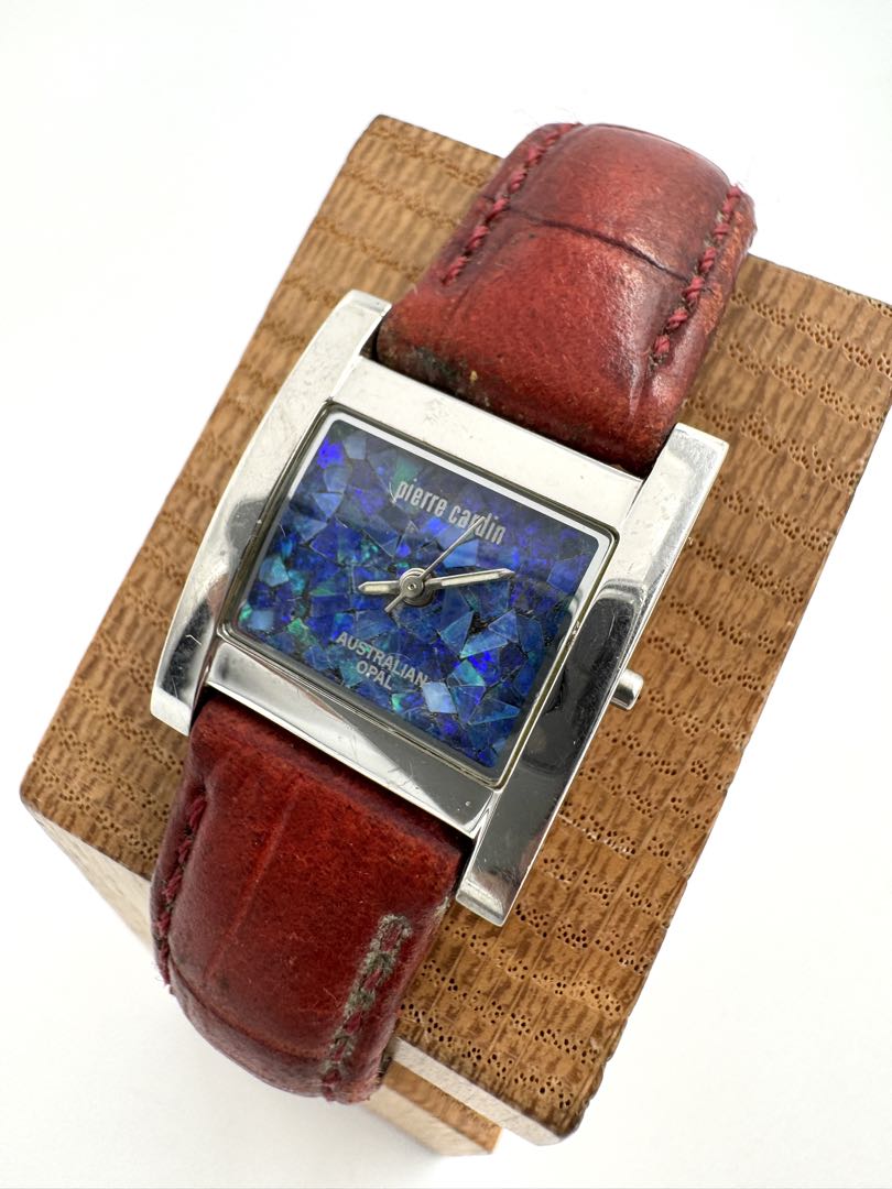 Pierre Cardin Analog Quartz Women Australian Opal Watch For Parts