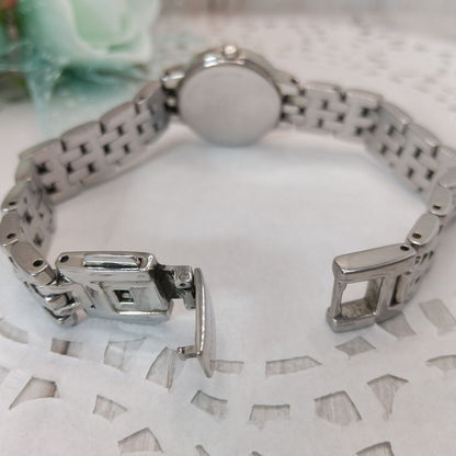 Star Jewelry Analog Solar Women 稼動品 スタージュエリー Watch シェル文字盤