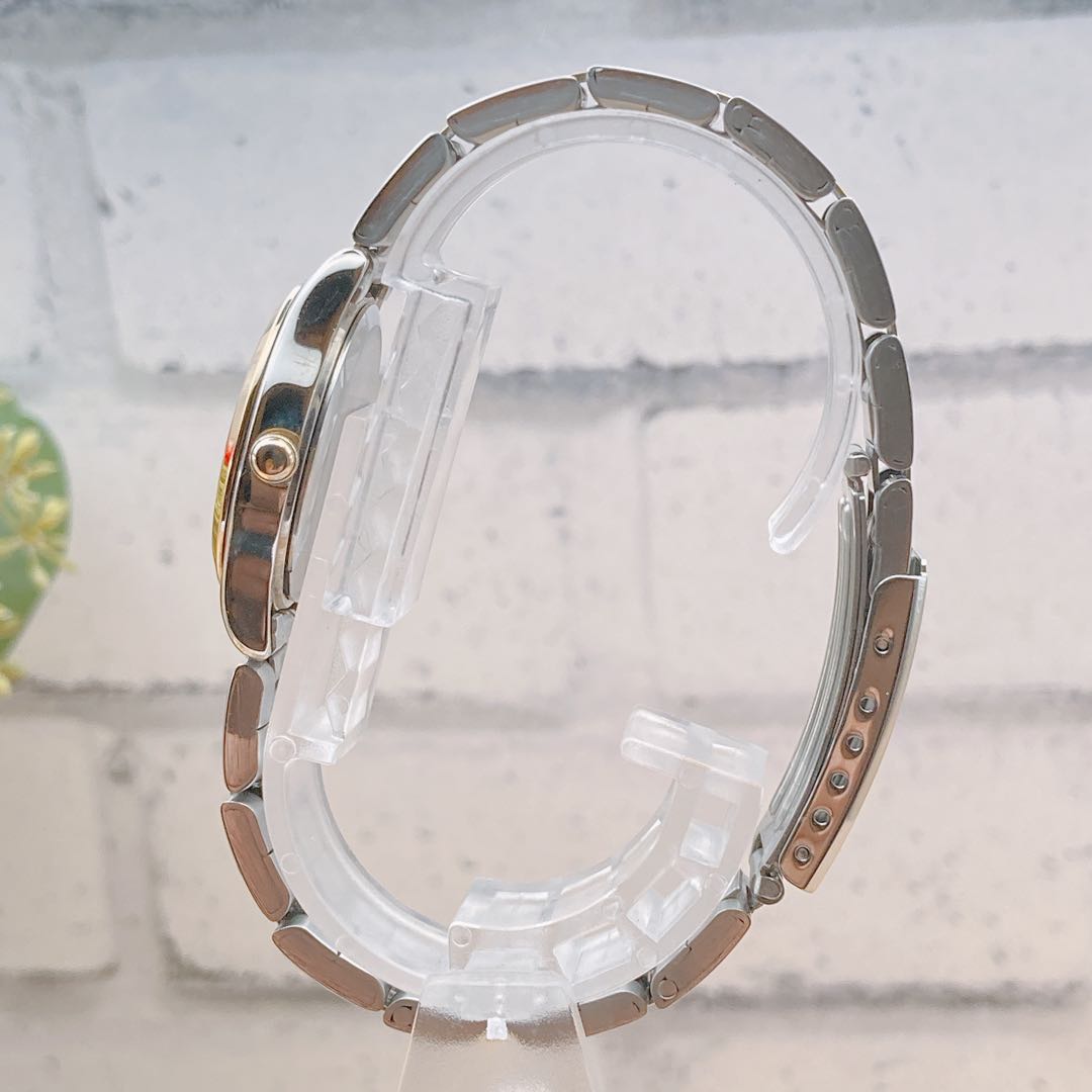 J-springs Analog Quartz Women ジェイスプリングス 未使用品電池 美品 J Springs Watch シルバー ゴールド 稼動品