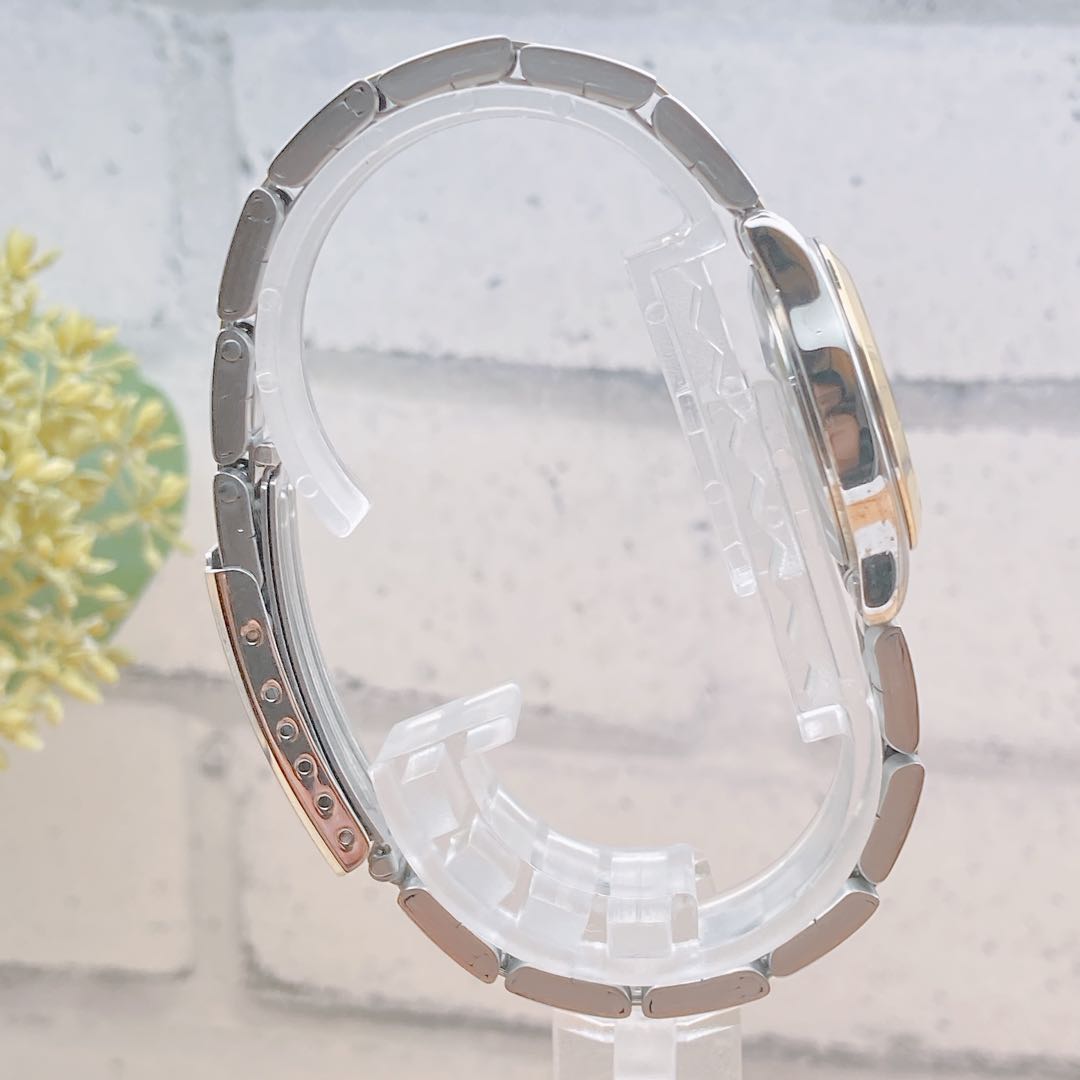 J-springs Analog Quartz Women ジェイスプリングス 未使用品電池 美品 J Springs Watch シルバー ゴールド 稼動品