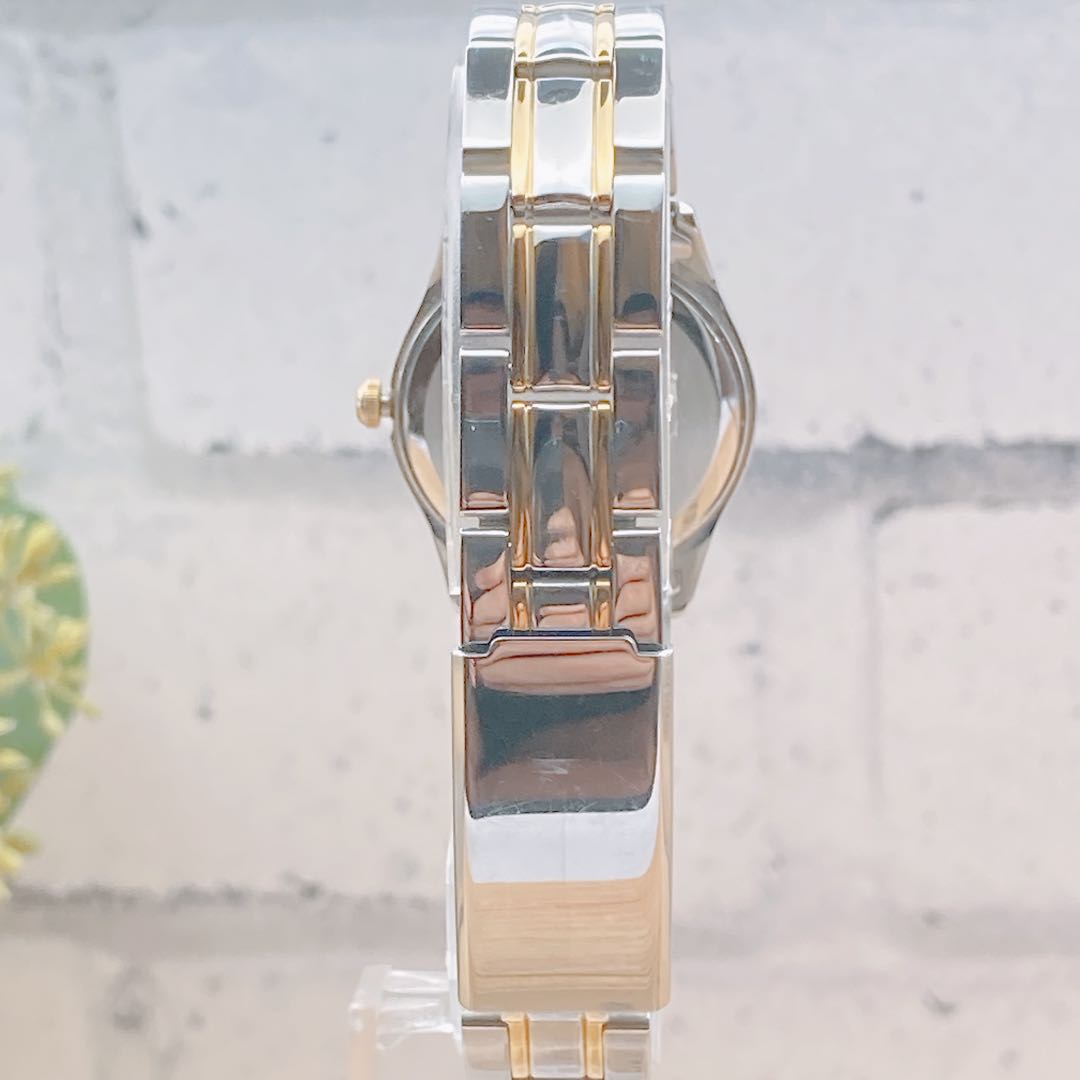 J-springs Analog Quartz Women ジェイスプリングス 未使用品電池 美品 J Springs Watch シルバー ゴールド 稼動品