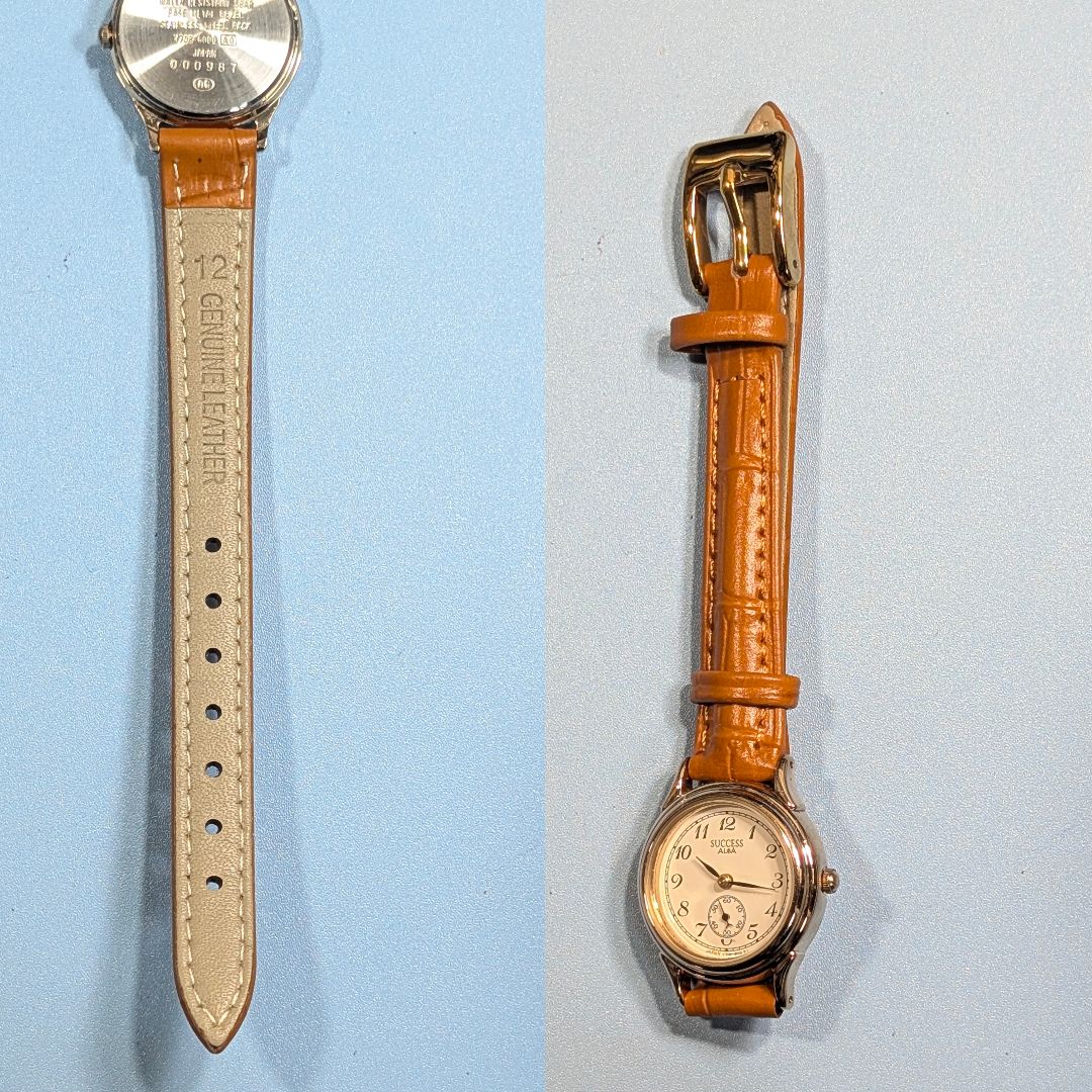 Seiko Alba Success SUCCESS Analog Quartz Women Small Seconds Womenbattery & Band Replaced Working Item